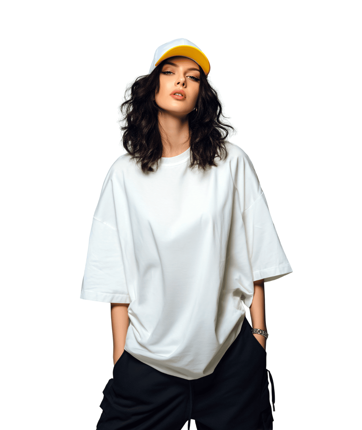 White Oversized T-hirt